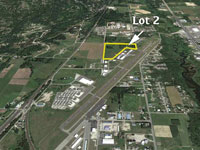 Commercial Lot 2 available on the Sandpoint Airport