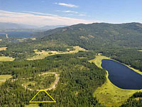 Saddle Ridge Development - Beautiful five acre treed parcel with great mountain views and paved roads to the property in Sagle, Idaho