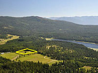 Saddle Ridge Development - Beautiful five acre treed parcel with great mountain views and paved roads to the property in Sagle, Idaho