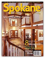 This home was featured on the cover of Spokane Magazine