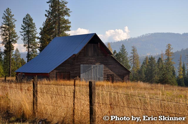 Old Barn in Priest River