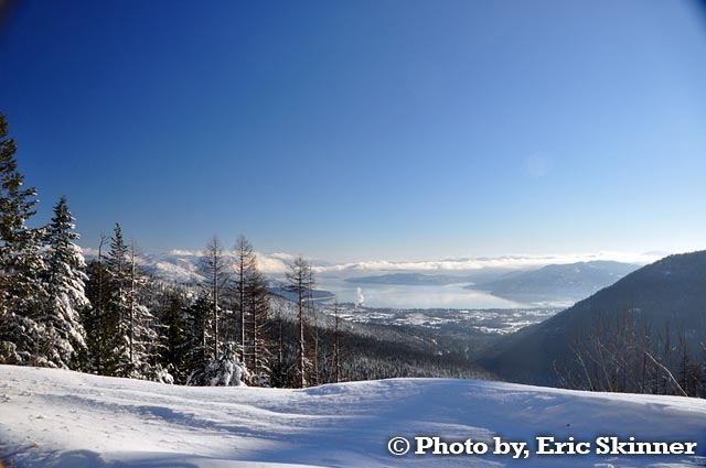 A view from Schweitzer Mountain